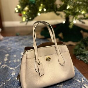 Coach Cream Handbag